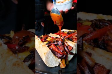 I eat this philly every single week #shorts #foodie