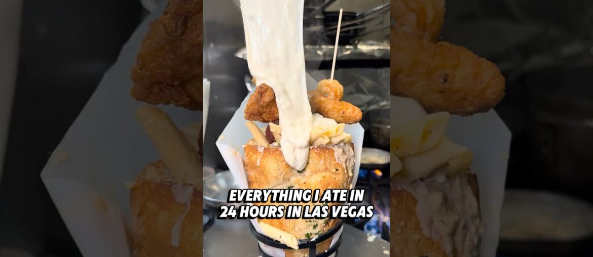 What I Ate in 24 Hours in Las Vegas✨ #foodie