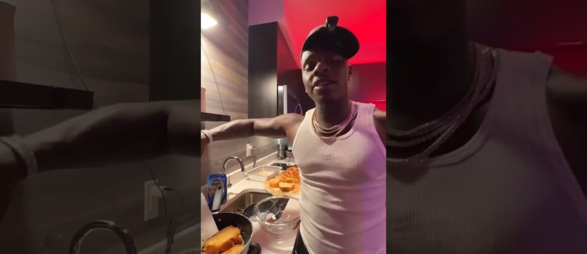 DaBaby Tells His Mother's Day Tradition. Cooking With Kirk French Toast Breakfast Sandwich #dababy