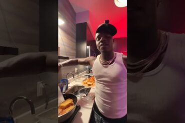 DaBaby Tells His Mother's Day Tradition. Cooking With Kirk French Toast Breakfast Sandwich #dababy