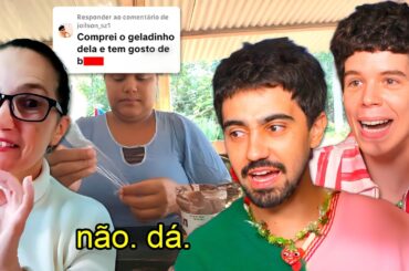 a guerra fria dos geladinho gourmet no tiktok só piora