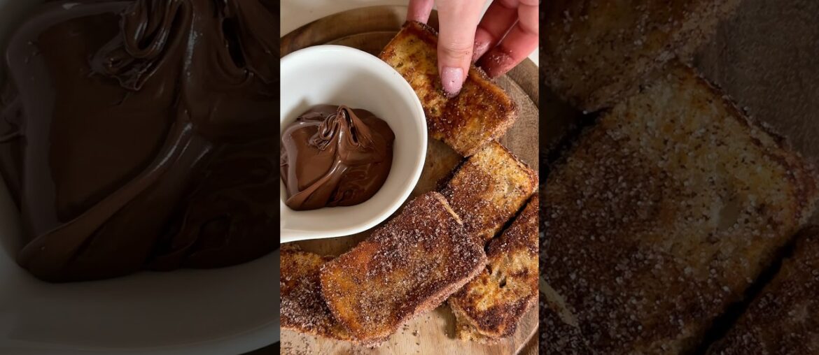 Nutella Stuffed French Toast 🤯 #shorts