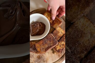 Nutella Stuffed French Toast 🤯 #shorts