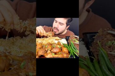 ASMR EATING SPICY 🔥🥵 CHICKEN CURRY #mukbang #asmreating#mukbanginternational#youtubeshorts #ytshorts