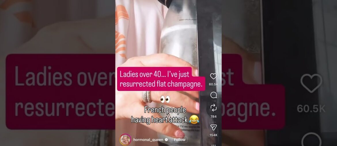 🚨🚨 Keep French people away from the screen I don’t know what happens after 40… but this is