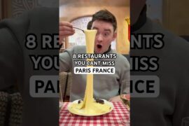 8 restaurants in Paris you CANT MISS!