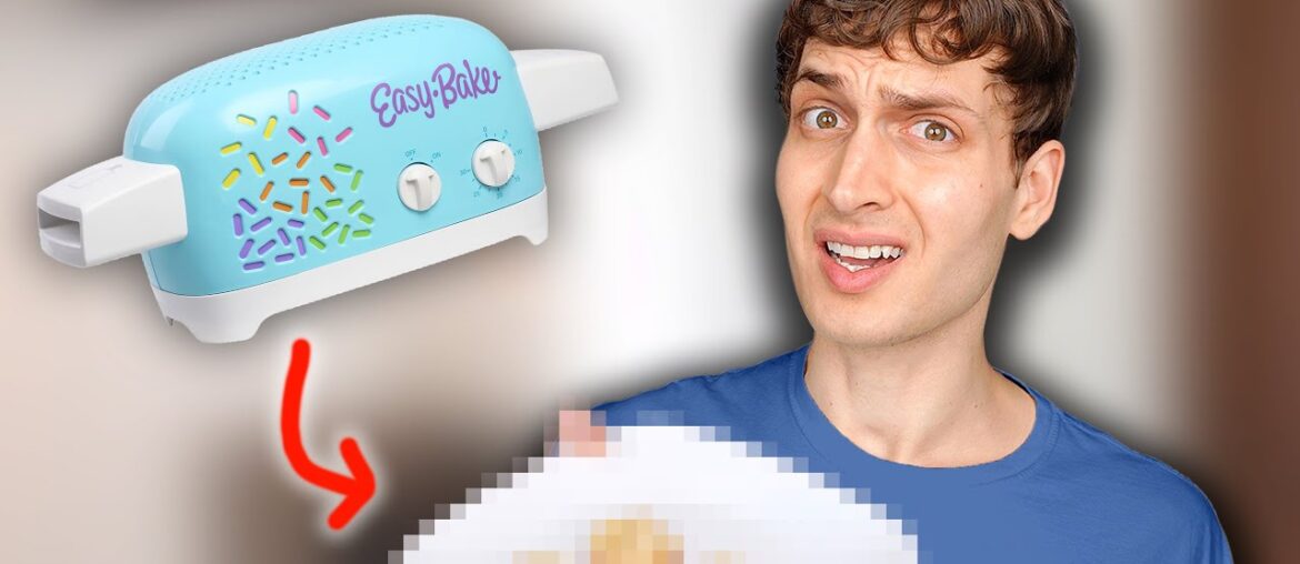 I Tried Cooking a Gourmet Meal in an Easy Bake Oven