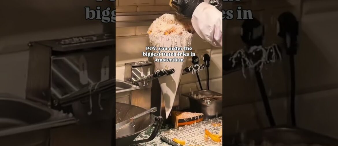 Are these the BEST fries in the world? 🍟 Antwerp, Belgium Food Tour