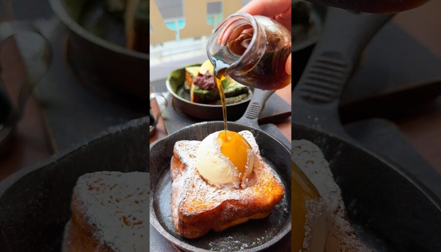 ふわっふわフレンチトースト🍞🍯#福岡グルメ #japanesefood #shorts