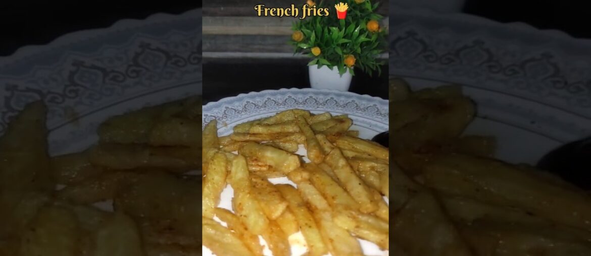 Crispy French Fries Recipe 😋🔥 #shorts#frenchfries #crispy #snacks #easyrecipe #viral