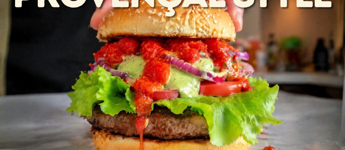 How to Make a Vegan Burger That Tastes Like the South of France?