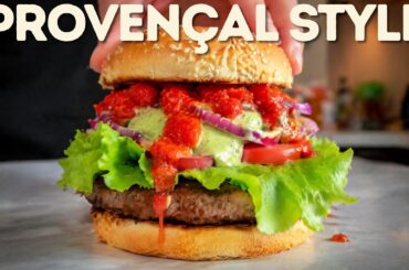 How to Make a Vegan Burger That Tastes Like the South of France?