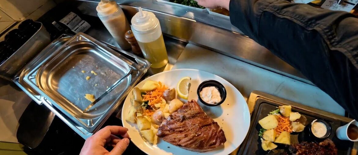 🔴 LIVE: Cooking STEAKS Non-Stop in a French Restaurant 🔥