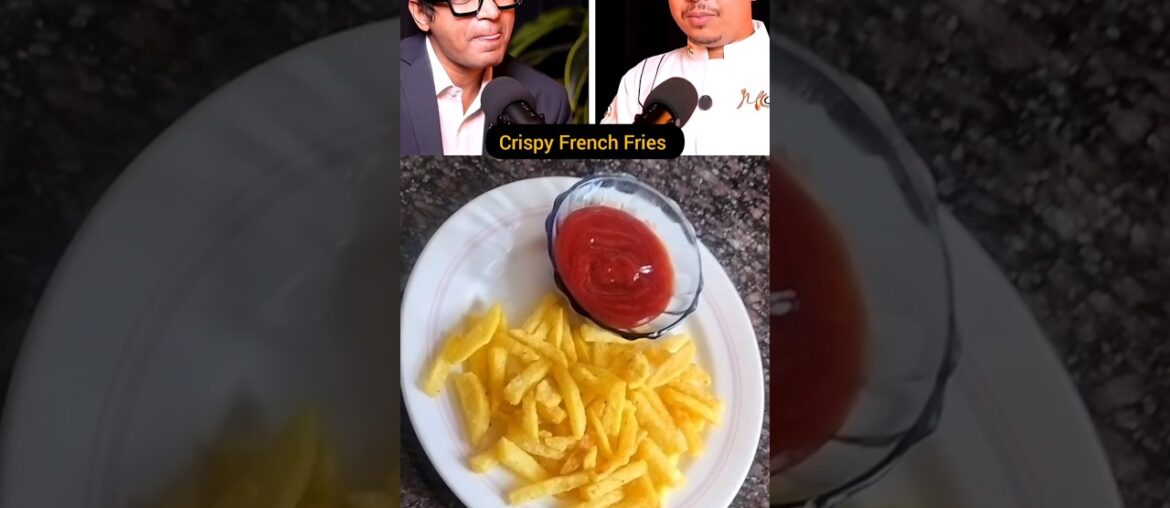Restaurant Style Crispy French Fries inspired With @chefmichaeel #frenchfries #potatorecipe #shorts