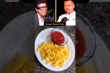 Restaurant Style Crispy French Fries inspired With @chefmichaeel #frenchfries #potatorecipe #shorts