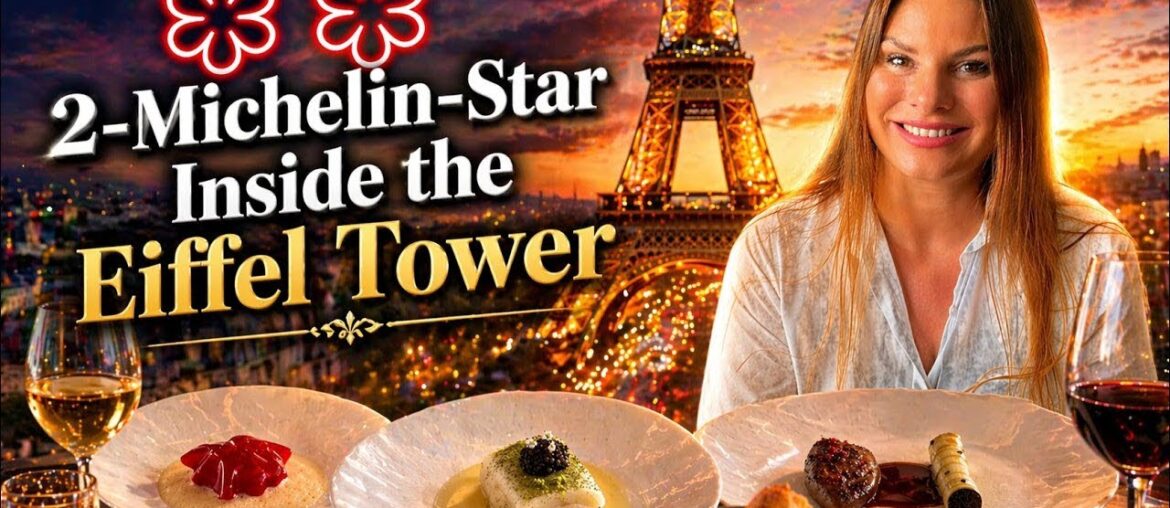 Dining Inside the Eiffel Tower at 2-Michelin-Star Le Jules Verne (Is It Worth €330+?)