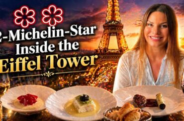Dining Inside the Eiffel Tower at 2-Michelin-Star Le Jules Verne (Is It Worth €330+?)