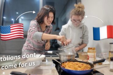 We Tried Cooking an Italian Dinner from Scratch *no recipe*