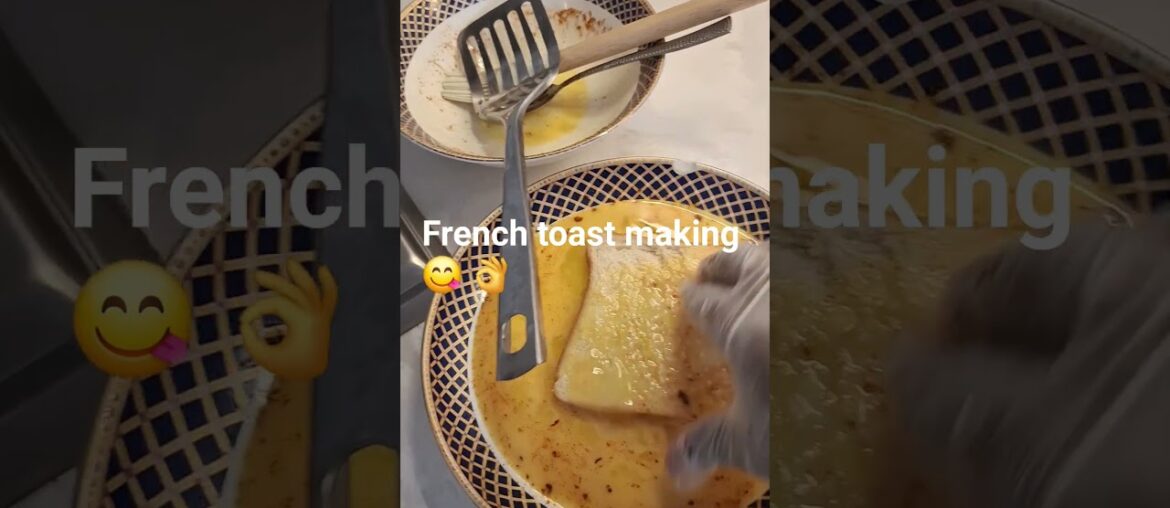 French toast making #how #to make #French toast . #athome