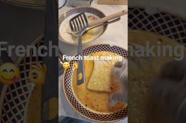 French toast making #how #to make #French toast . #athome