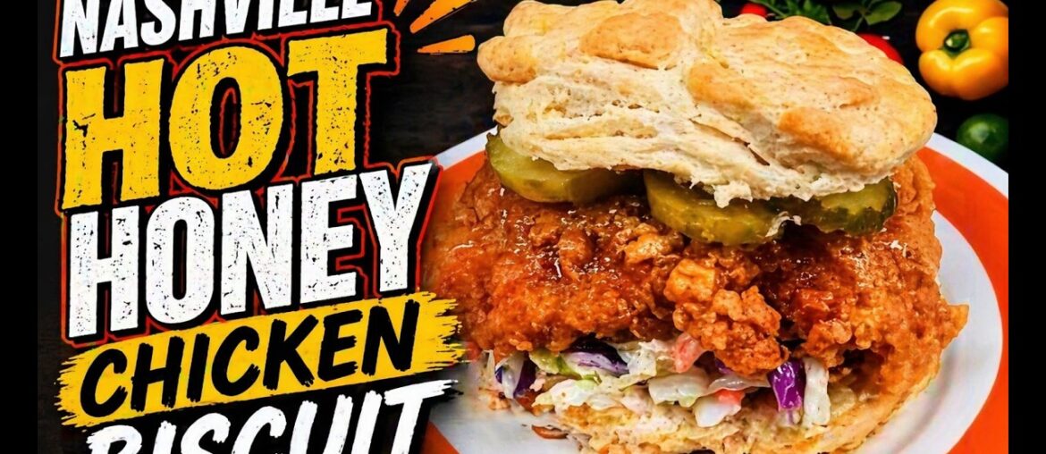 This Nashville Hot Chicken Is Dangerous (Biscuit Recipe)  🔥
