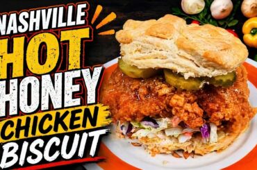 This Nashville Hot Chicken Is Dangerous (Biscuit Recipe)  🔥