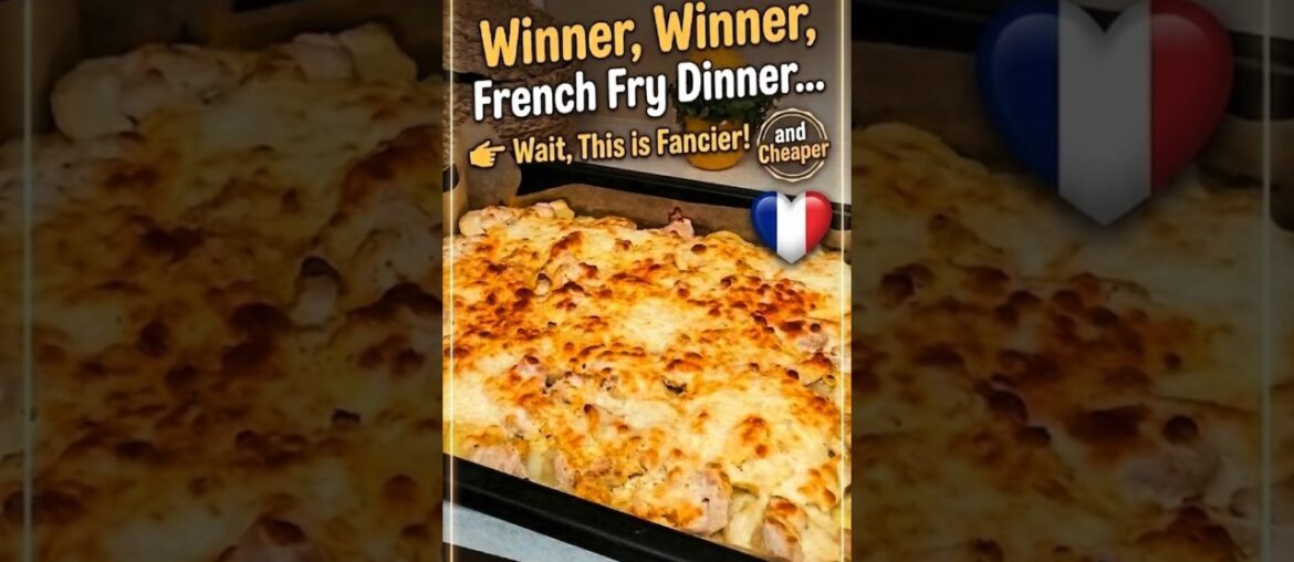 "Potato au Gratini": 🇫🇷 Better than Fries & Budget Friendly! ✨#FrenchStyle #tastyBudgetCooking