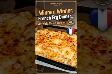 "Potato au Gratini": 🇫🇷 Better than Fries & Budget Friendly! ✨#FrenchStyle #tastyBudgetCooking