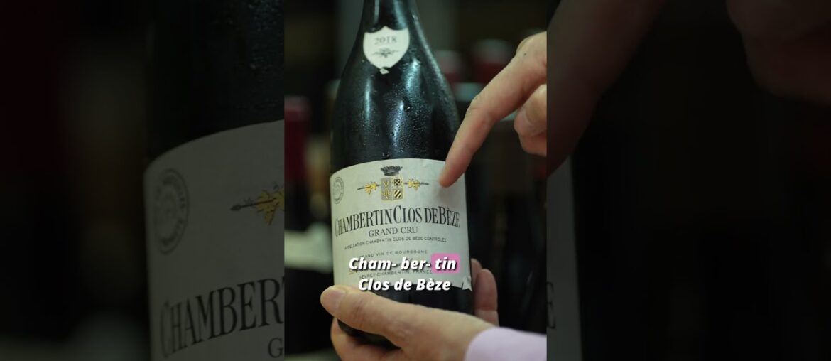 How to pronounce Chambertin Clos de Bèze
