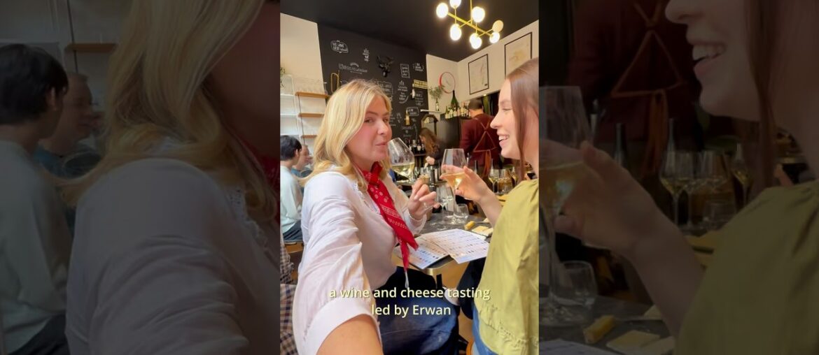 Let’s Go to The Secret Wine Door Together! #foodie #parisdiaries #americaninparis