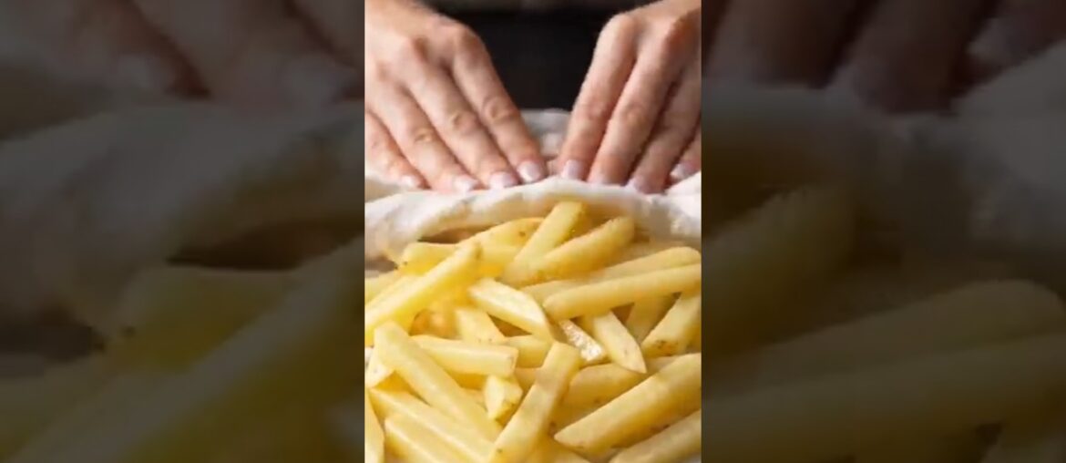 Crispy French Fries 🍟 | Perfect Crunch in 5 Minutes 😍।।          #shorts #flavorfusionhub