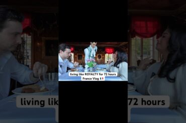 we lived like French ROYALTY for 72 hours 👑Travel Vlog 🇫🇷 #vlogtrailer #couplestravel #chateaux