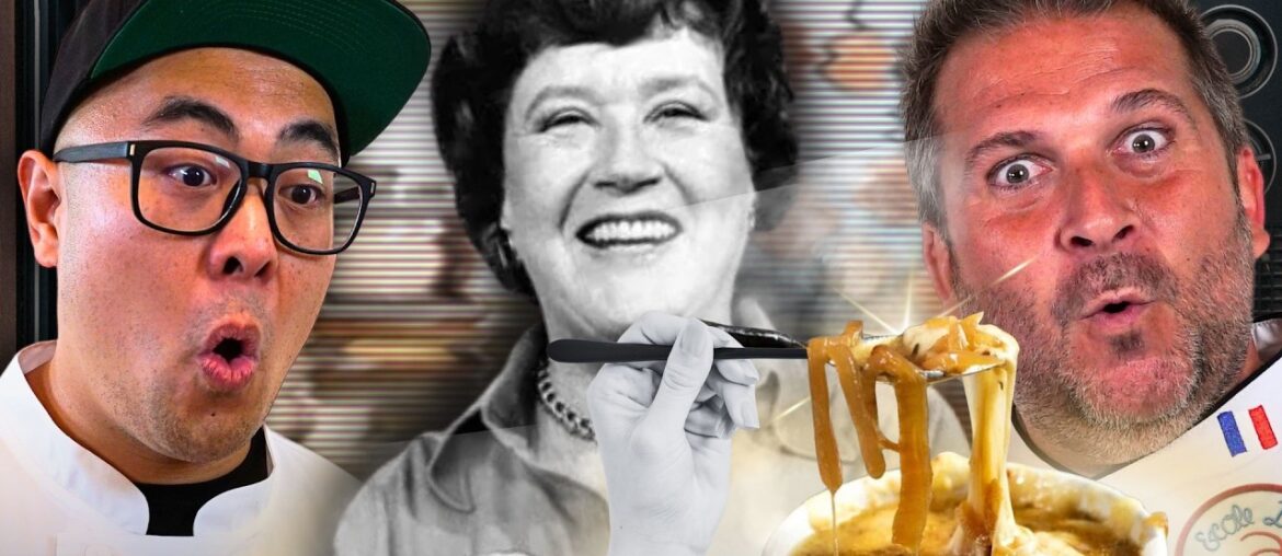 Julia Child Makes FRENCH ONION SOUP!