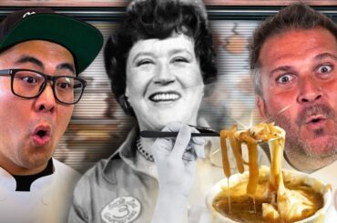 Julia Child Makes FRENCH ONION SOUP!