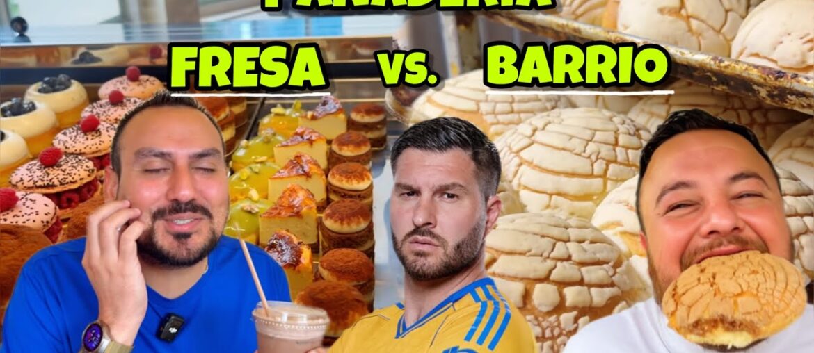 Comparando Panaderia Francesa y Fresa vs una de Barrio