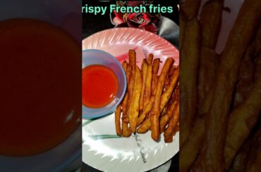 Crispy french fries recipe at home।  French fries 🍟👌#shorts #snacks #french fries🍟