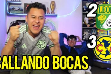 ¡VOLAMOS A LIGUILLA! Reacciones LEON 2-3 AMERICA Jornada 16 Liga Mx