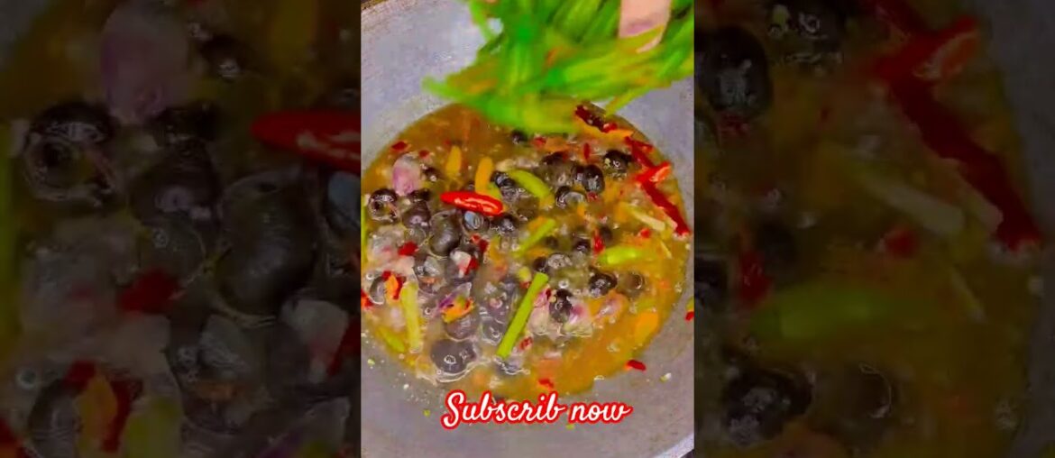 🐌snail recipe #trending #viral