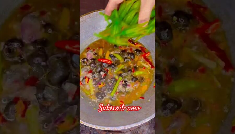 🐌snail recipe #trending #viral