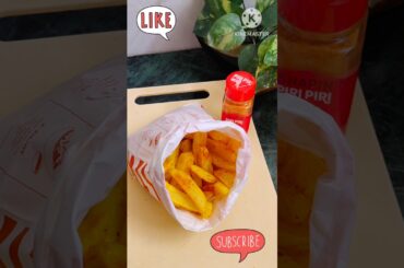 Perfect French Fries 🍟 Recipe / Restaurant or Cafe Vali Best Home made Peri peri French Fries 🍟🍟🍟🍟🍟🍟