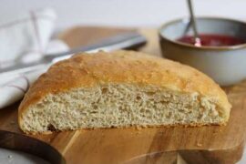 French Peasant Bread Recipe | Easy No Knead Homemade Bread
