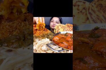 ASMR EATING SPICY 🔥🥵 CHICKEN PAROTA #mukbang #mukbanginternational #asmreating #food #youtubeshorts