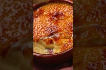 Crème brulé Classic french dessert easy recipe