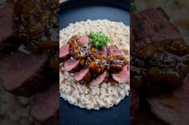 Duck Breast Tropical #shorts #food #recipe #duck #risotto #french #italian