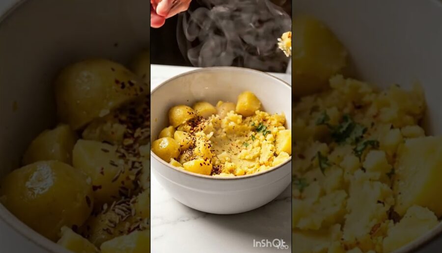 The Viral Garlic-Herb Aloo Paratha ✨