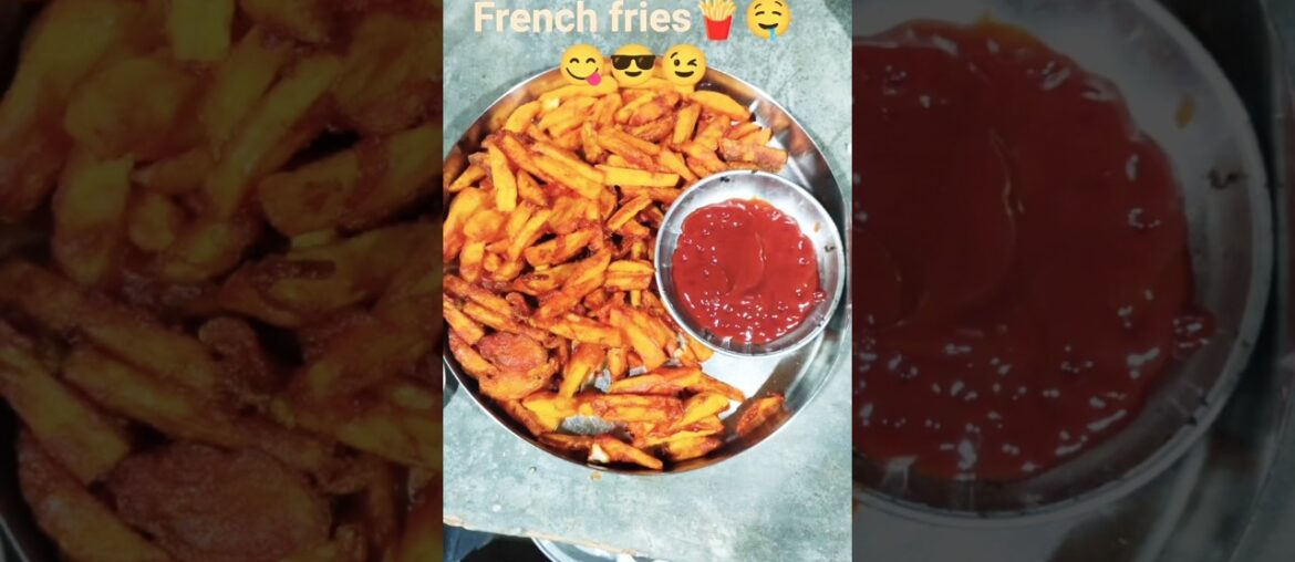 Crispy Potato French Fries Recipe 🍟 | Perfect Crunchy Fries at Home | Secret Trick #shorts #ytshorts