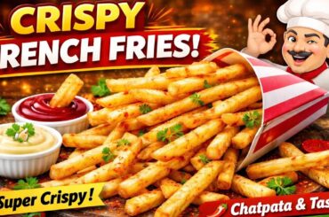 Super Crispy French Fries | Restaurant Style French Fries | Tara kitchen recipe