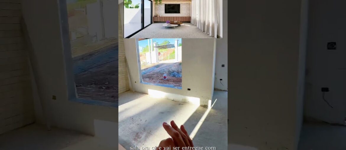 ✨ Casa moderna em construção no Eco Park, em Pinhalzinho!