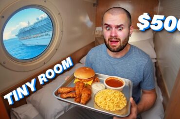 I booked the Smallest Cruise Cabin in the World just to eat - Norwegian Cruise Line $500 Cheap Trip