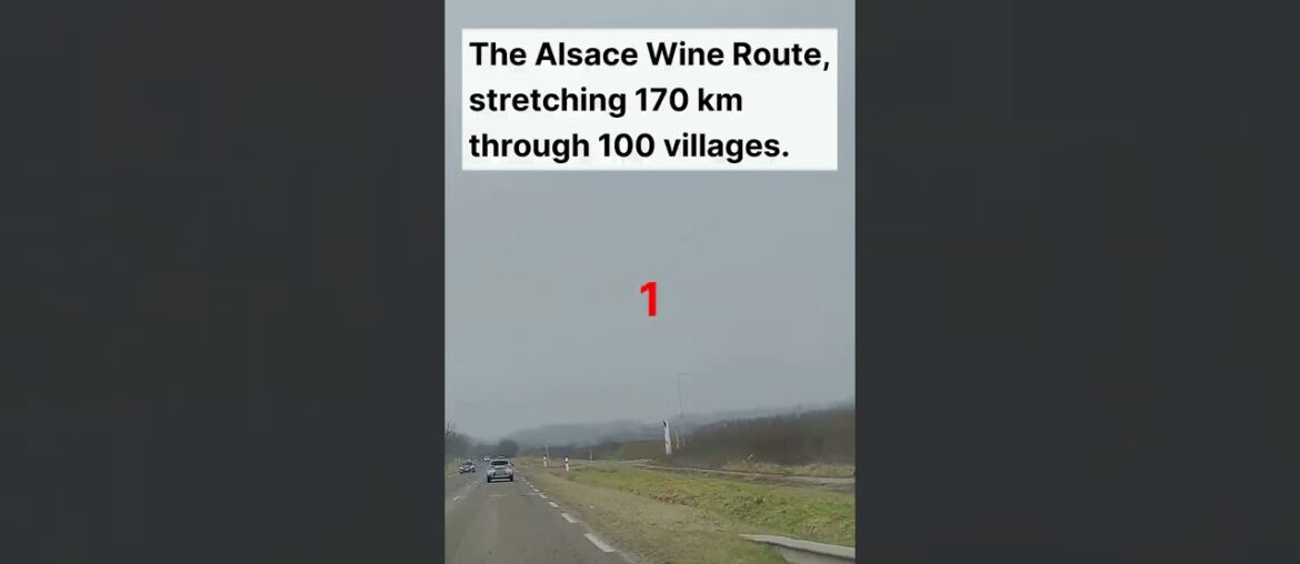 What famous wine route passes through here?
